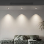 Flush Mount LED Spotlight with Deep Baffle, Full-Spectrum Light