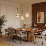 Italian Marble Globe Pendant Light in Polished Copper