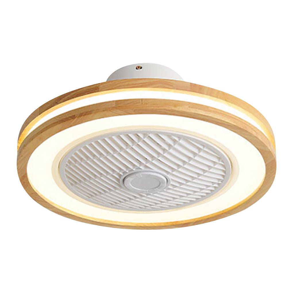 Three Level Wind Regulation Nordic Modern Ceiling Fans With Lights And Remote Control