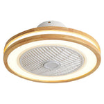 Three Level Wind Regulation Nordic Modern Ceiling Fans With Lights And Remote Control