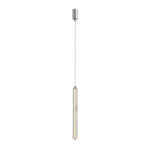 Linear Crystal Pendant Light | Modern Chrome LED Hanging Lamp for Dining Room & Kitchen Island