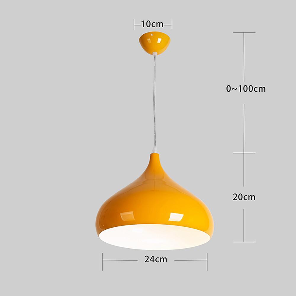 9 Inch Led Halogen Incandescent Metal Dome Bowl 1 Light Pendant Downlight Lighting