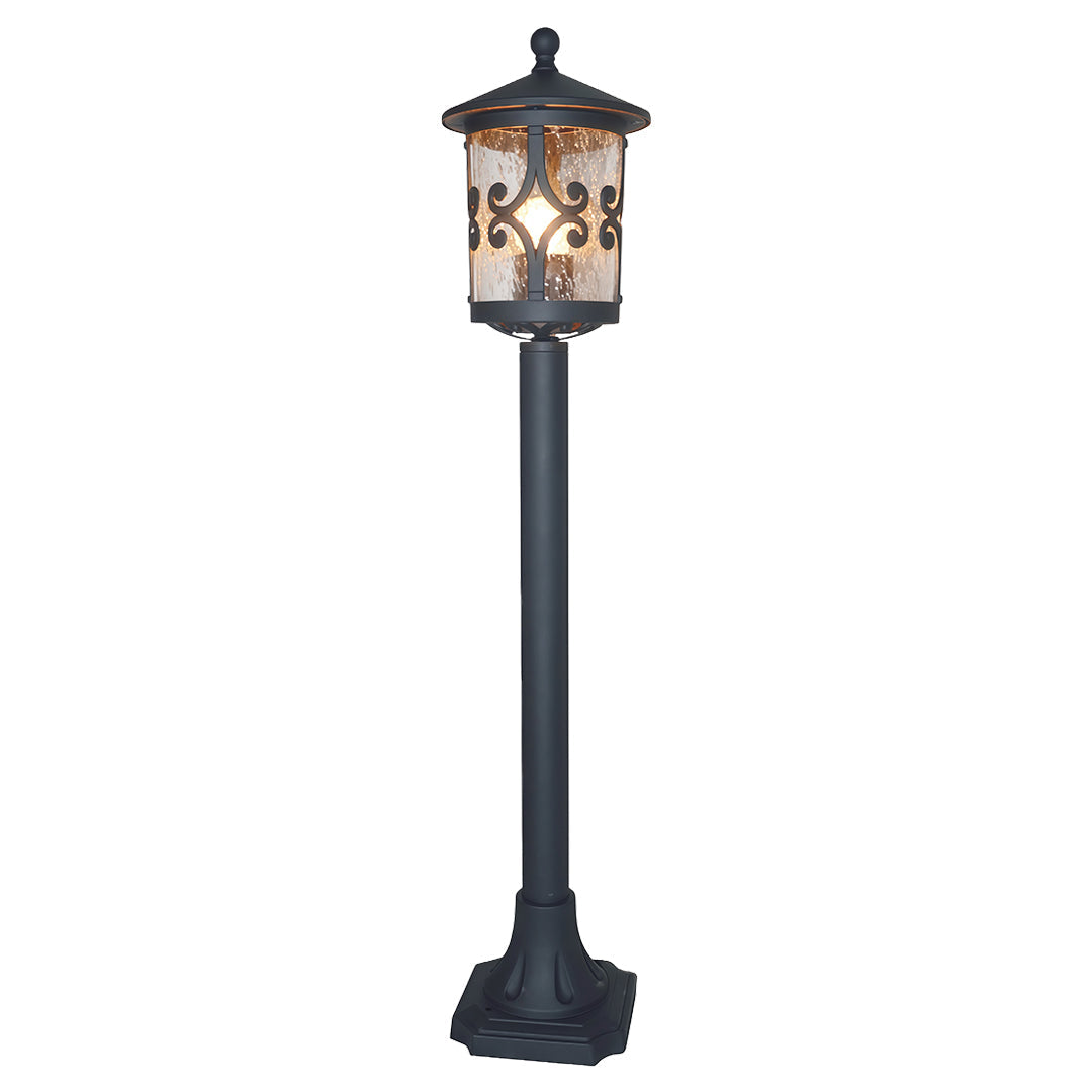 European Style LED Bollard Light – Weather-Resistant Cast Aluminum Garden Lamp