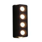 Modern Outdoor Wall Sconce with Up-Down LED Illumination