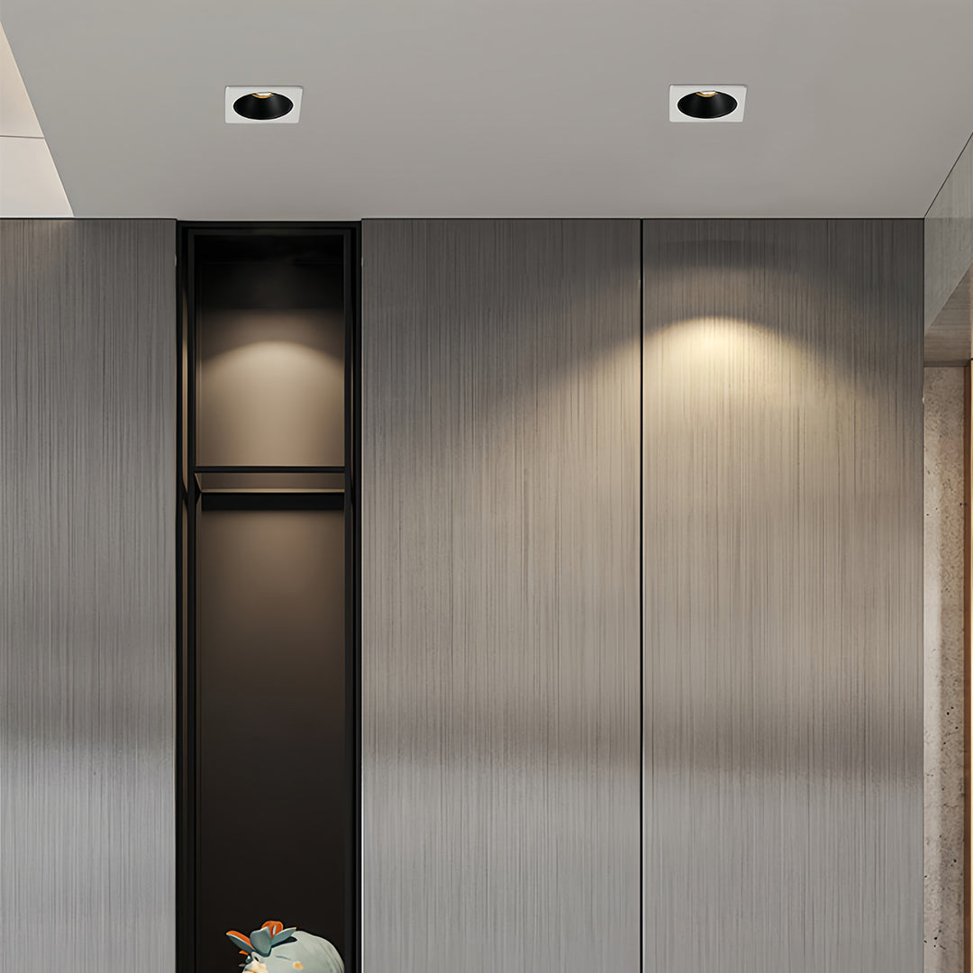 Modern Square Recessed Ceiling Light | Architectural LED Downlight