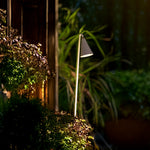 Modern LED Landscape Path Lights, Waterproof Aluminum Outdoor Pathway Lighting