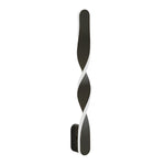 Twisted LED Wall Sconce | Modern Spiral Wall Light in Aluminum