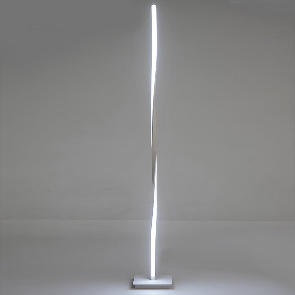 49 Inch Led Twisted Floor Lamp