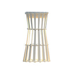 Modern Outdoor Lantern in Black Stainless Steel with LED
