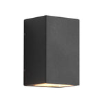 LumaWall Outdoor LED Wall Sconce — Up & Down Light for Modern Courtyards