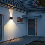 Two Way Luminous Outdoor Waterproof Led Wall Light With Adjustable Beam Angle