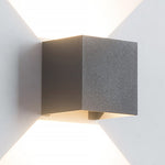 Two Way Luminous Outdoor Waterproof Led Wall Light With Adjustable Beam Angle