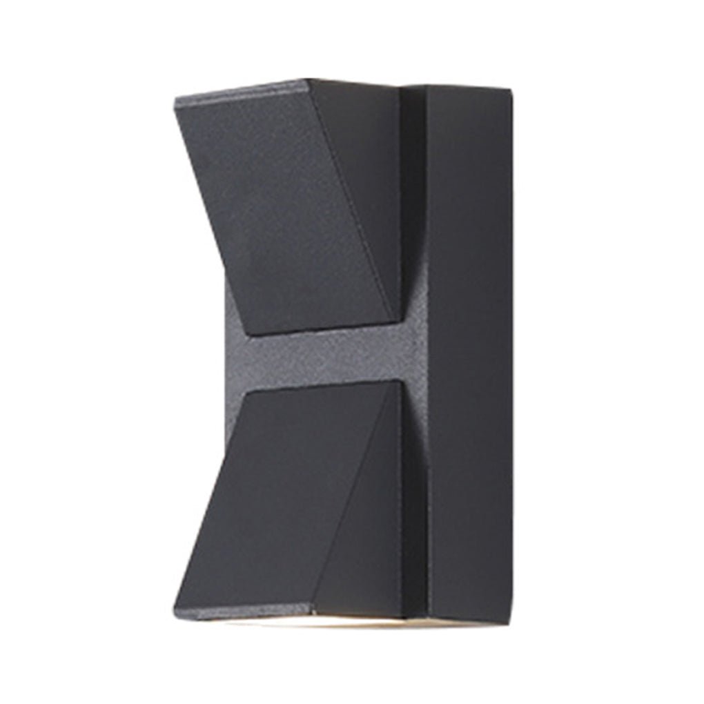 Waterproof Up Down K Type Black Led Outdoor Wall Lights
