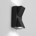 Waterproof Up Down K Type Black Led Outdoor Wall Lights