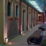 Ultra Thin Waterproof Recessed Step Lights Led Ground Lighting For Stairs Decks Ip65 110 240V Warm White