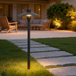 Modern LED Outdoor Path Light with Mushroom Umbrella Design for Garden Walkways
