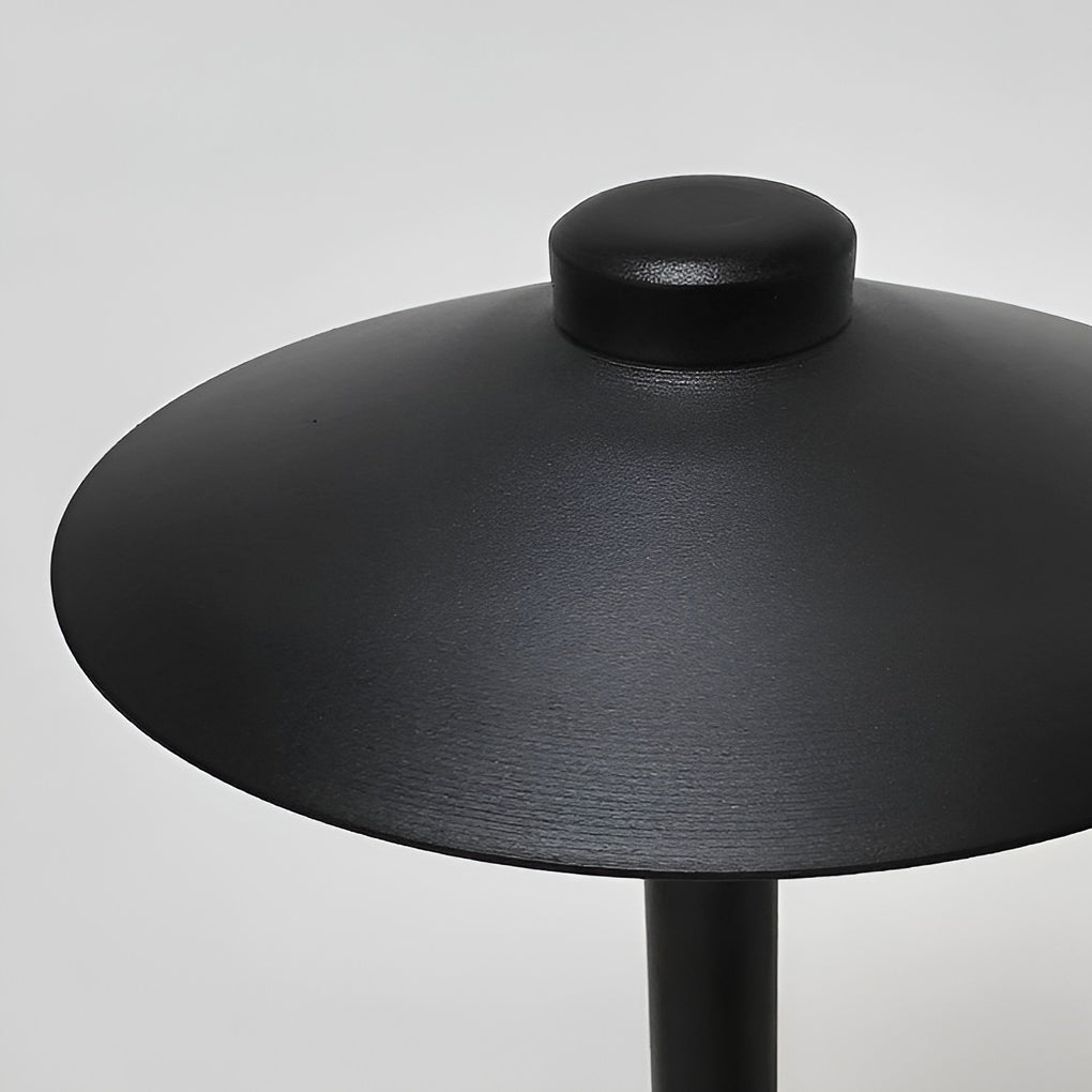 Modern LED Outdoor Path Light with Mushroom Umbrella Design for Garden Walkways