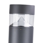Modern LED Bollard Pathway Light – Black Aluminum Garden Pole