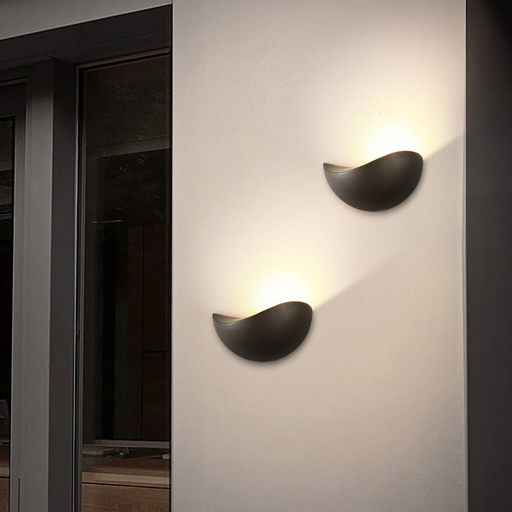 Geometric LED Wall Sconce for Modern Staircases & Hallways