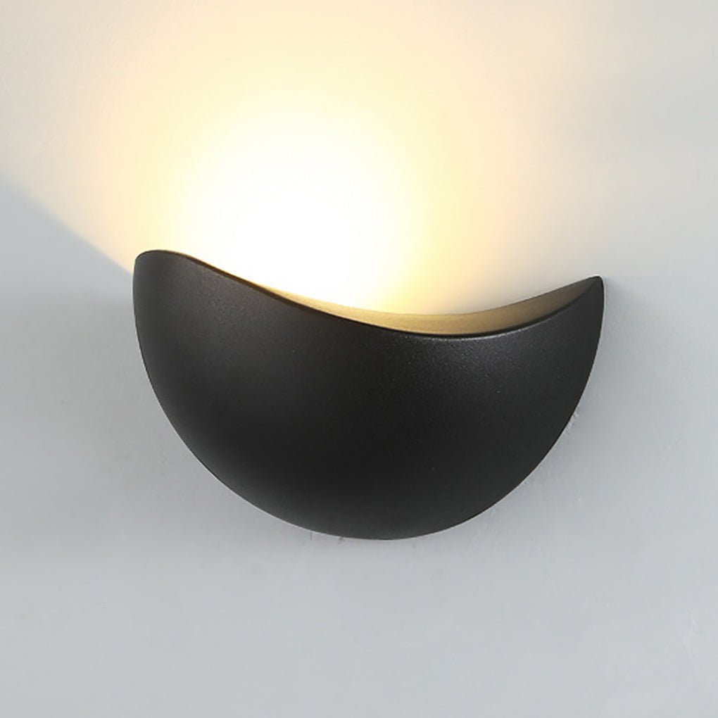 Geometric LED Wall Sconce for Modern Staircases & Hallways