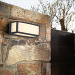 Unique Double Layer Lampshade Waterproof Outdoor Led Wall Lamp For Villa Courtyard Balcony