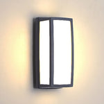 Unique Double Layer Lampshade Waterproof Outdoor Led Wall Lamp For Villa Courtyard Balcony