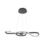 Rhapsody Linear LED Chandelier – Modern Minimalist Pendant Light for Dining & Living Spaces