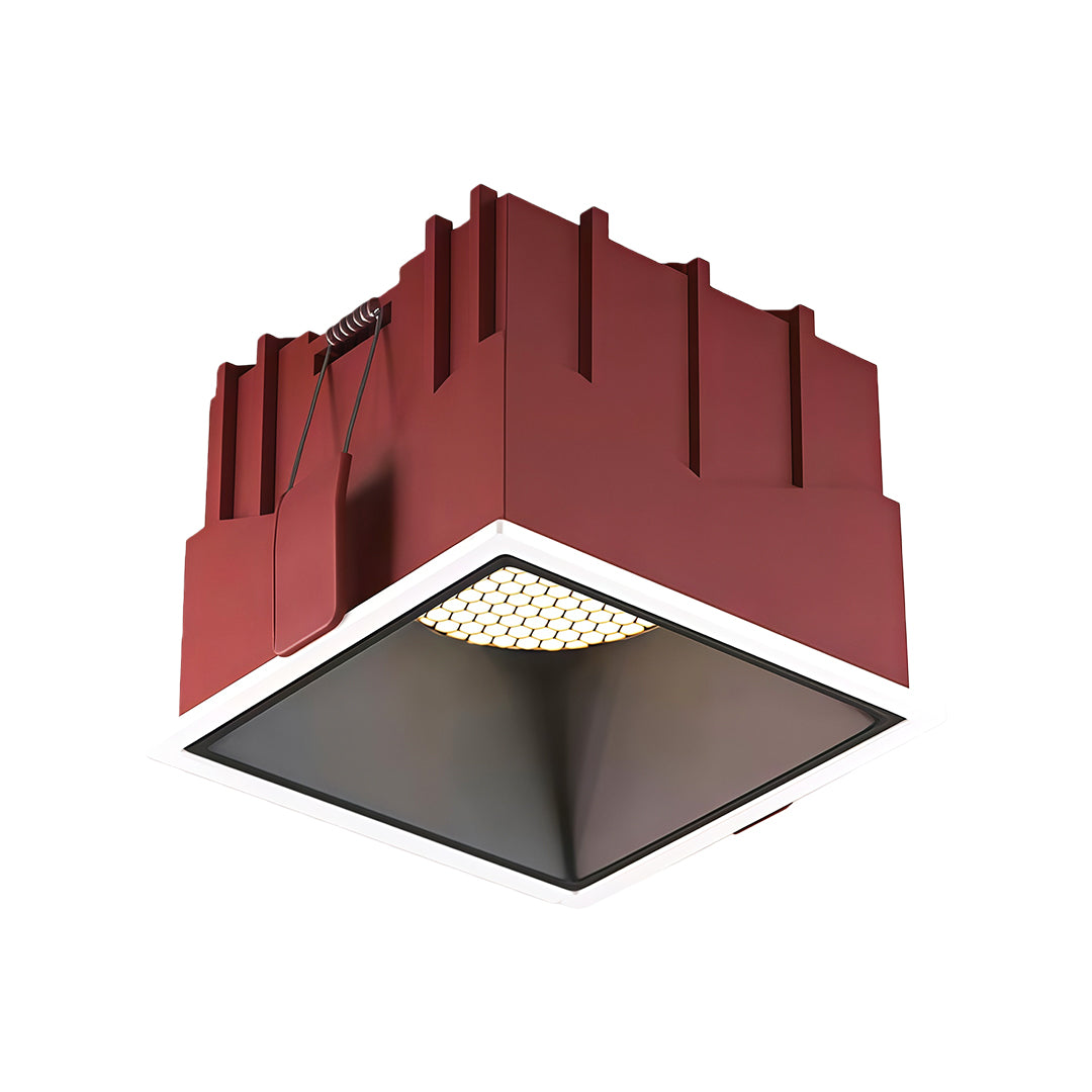 Square LED Recessed Downlight Grid Linear Architectural Lighting