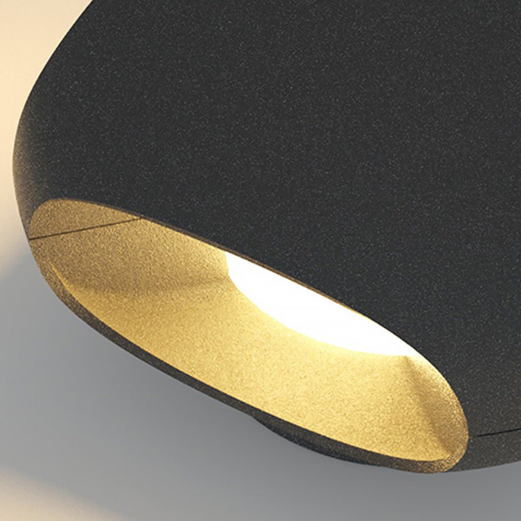 Unique Side Emitting Outdoor Waterproof Led Wall Light Two Installation Ways