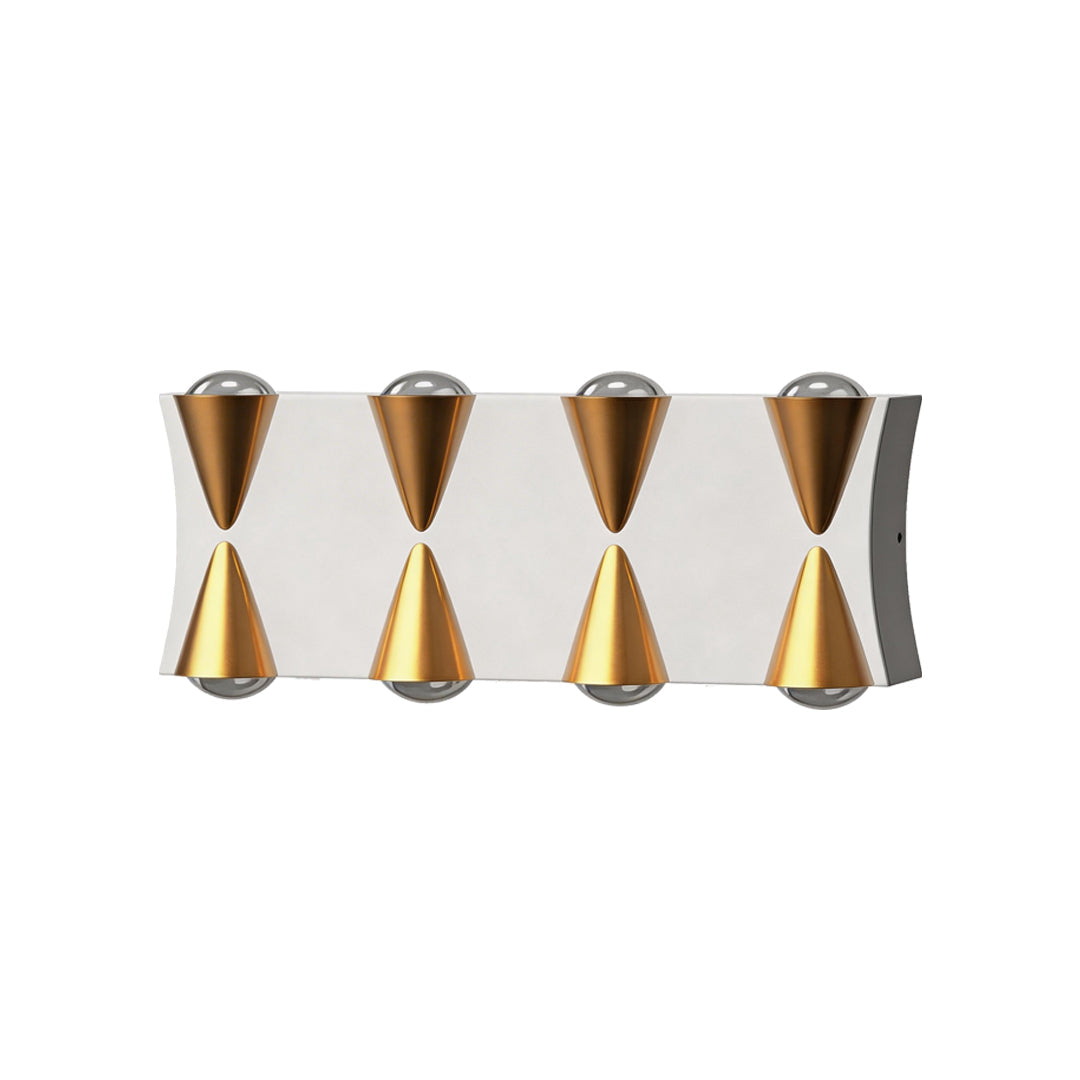Modern Outdoor Up Down Wall Sconce with LED Lighting