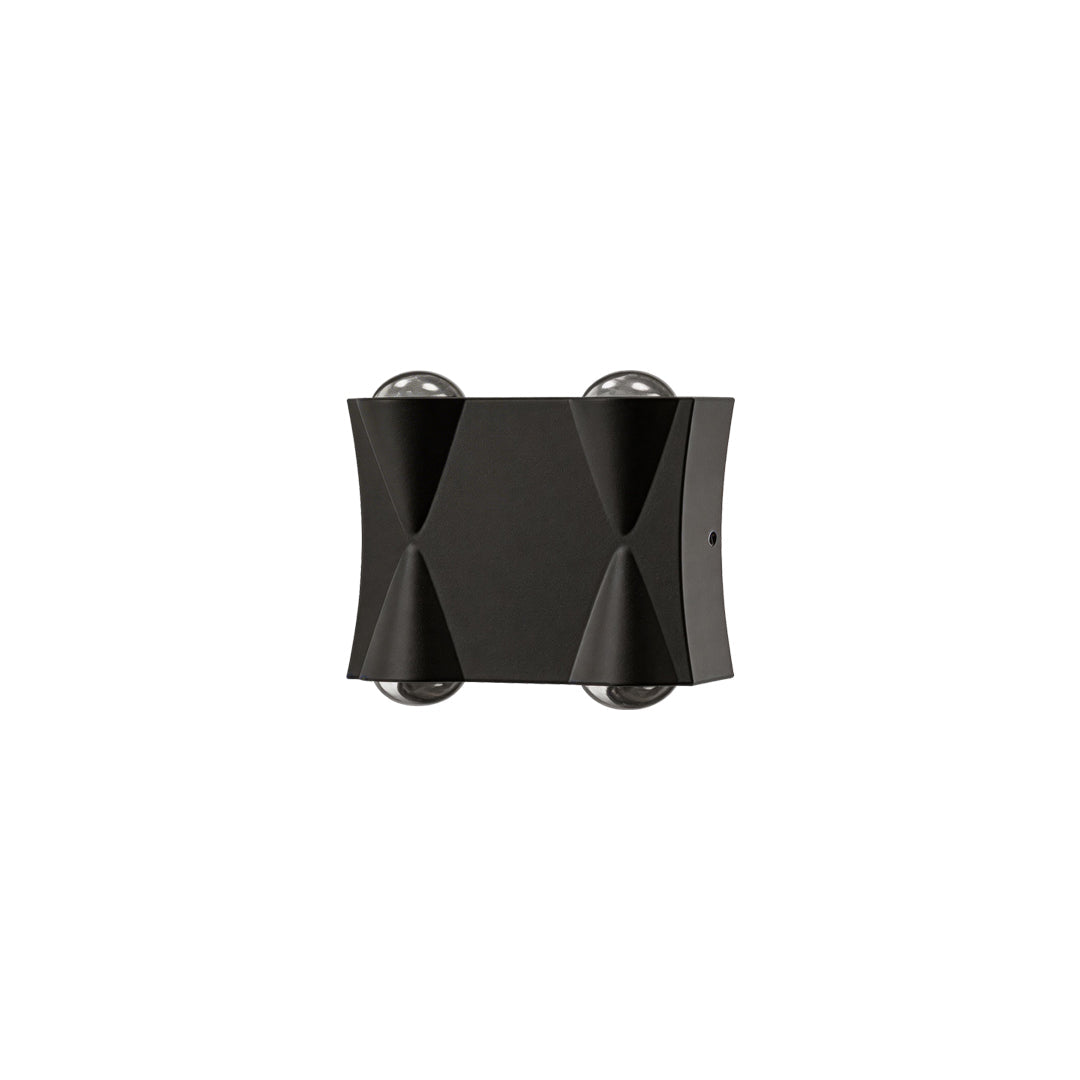Modern Outdoor Up Down Wall Sconce with LED Lighting