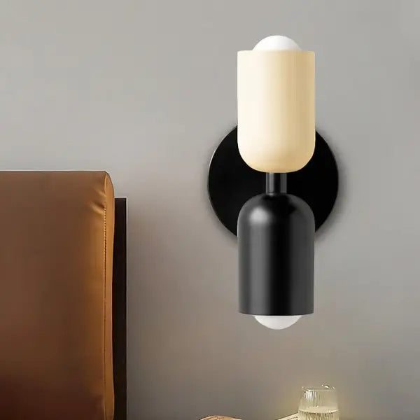 Two Color Candle Wall Light