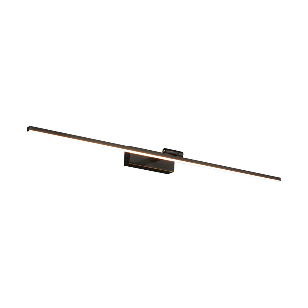 Copper Linear LED Vanity Light with Adjustable Rotating Shade