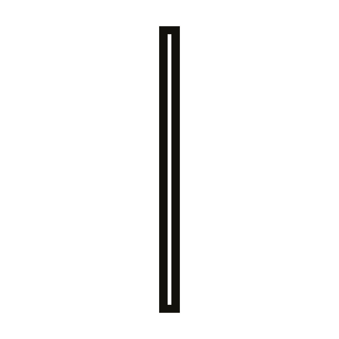 Linear LED Wall Sconce in Black Iron with Acrylic Diffuser