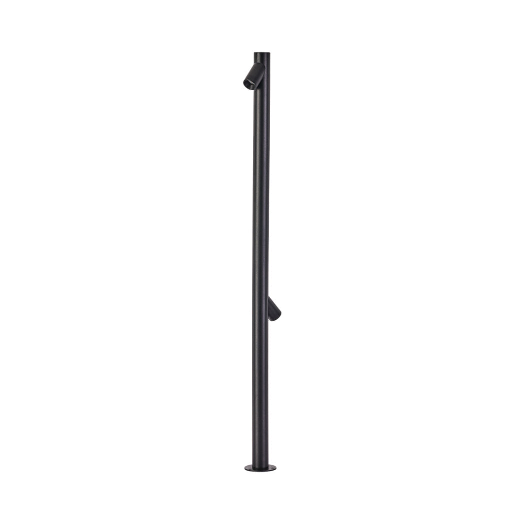 Bamboo Node LED Bollard Light — Modern Minimalist Landscape Lighting
