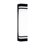 Modern Rectangular LED Outdoor Wall Sconce in Stainless Steel