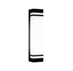 Modern Rectangular LED Outdoor Wall Sconce in Stainless Steel