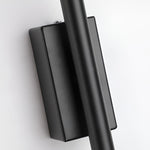 Modern Vertical LED Wall Sconce in Gold or Black