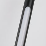 Modern Vertical LED Wall Sconce in Gold or Black