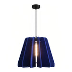 Acoustic Felt Pendant Light with Iron Frame, Modern Single Ceiling Lamp