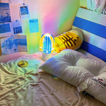 Aurora Prism LED Table Lamp – Modern Aluminum & Acrylic Accent Light