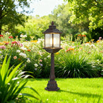 Modern LED Post Light with E26 Base for Outdoor Garden and Pathway