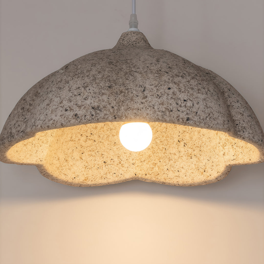 Wabi-Sabi Metal Pendant Light with Adjustable Chain