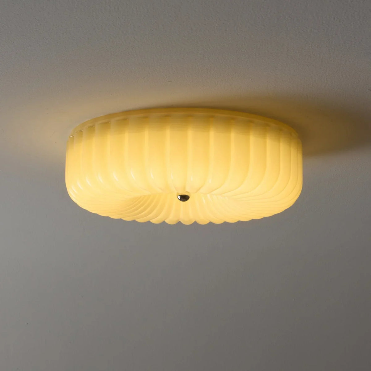 Classic Bauhaus Glass Ceiling Light