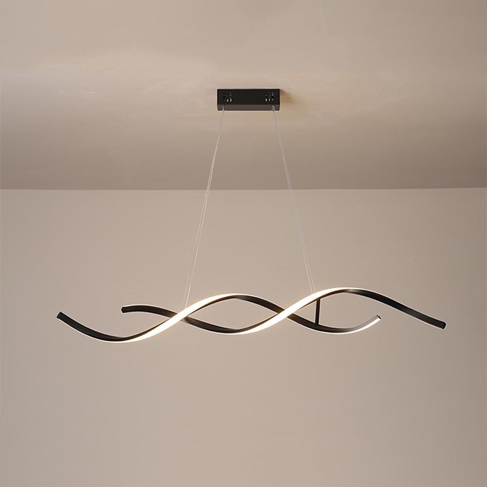 Wave Design Modern Pendant Lighting Minimalist Ceiling Light For Elegant Interiors