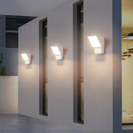 Industrial Outdoor Wall Sconce with Die-Cast Aluminum Body and Warm LED Light