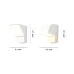 Industrial Outdoor Wall Sconce with Die-Cast Aluminum Body and Warm LED Light