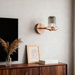 Crystal Wall Sconces Modern Minimalist LED Lighting for Bedroom Hallway