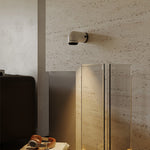 Industrial Pipe Wall Sconce with Warm LED Light
