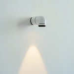 Industrial Pipe Wall Sconce with Warm LED Light